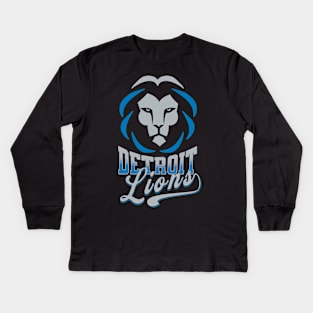 Detroit Lions. Kids Long Sleeve T-Shirt